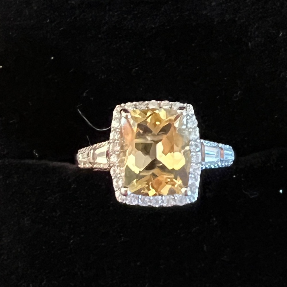 Sterling Silver and Multiple Gemstone Ring